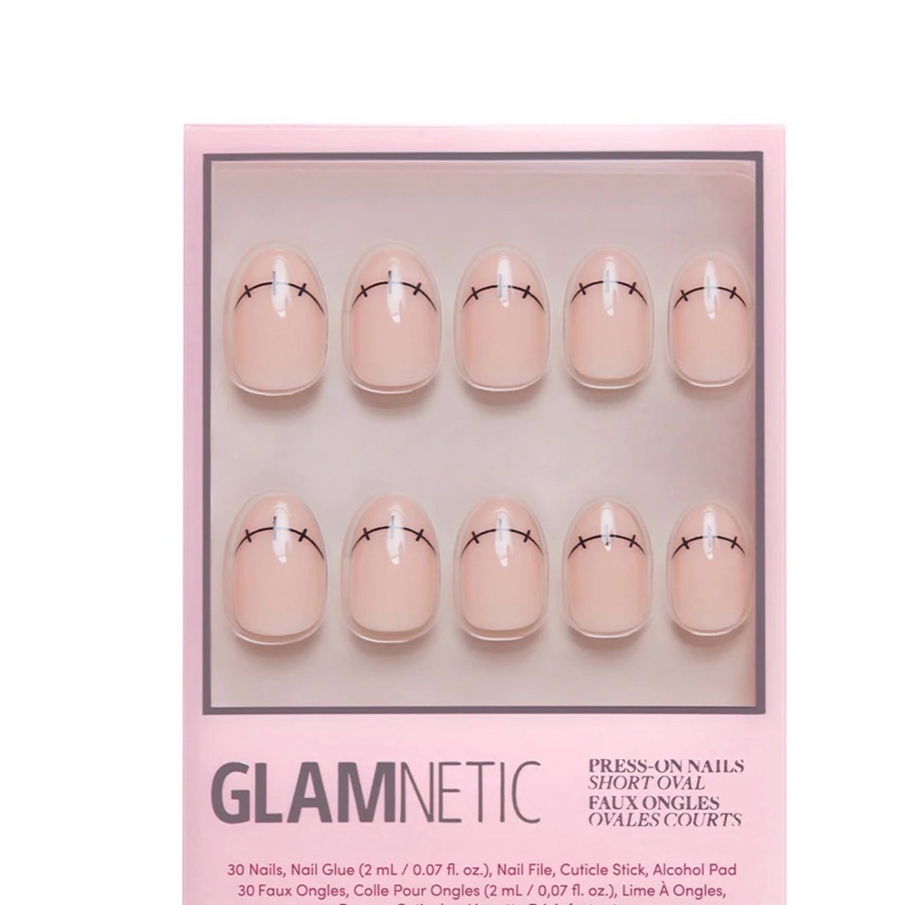 Glamnetic Press On Nails - Frankenbabe | Semi-Transparent